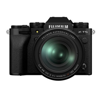 Fujifilm Fujifilm X-T5 Mirrorless Digital Camera with 16-80mm Lens Kit - Black