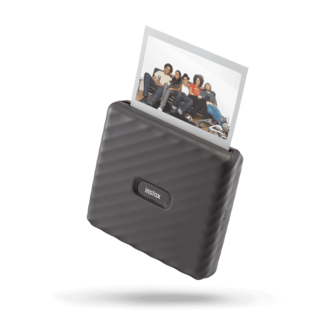 Fujifilm Instax Link Wide Smartphone Printer - Mocha Gray