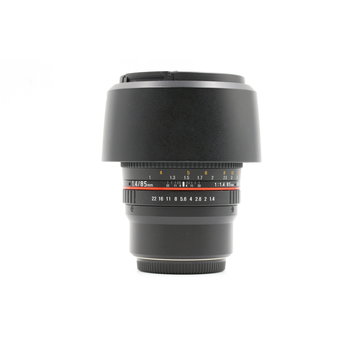 Preowned Samyang 85mm F1.4 Manual Focus Lens for Micro 4/3 - Excellent