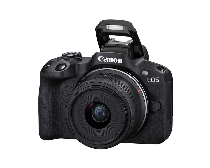 Canon Canon EOS R50 APS-C Mirrorless R-Series Camera with RF-S 18-45mm & 55-210 2-Lens Kit