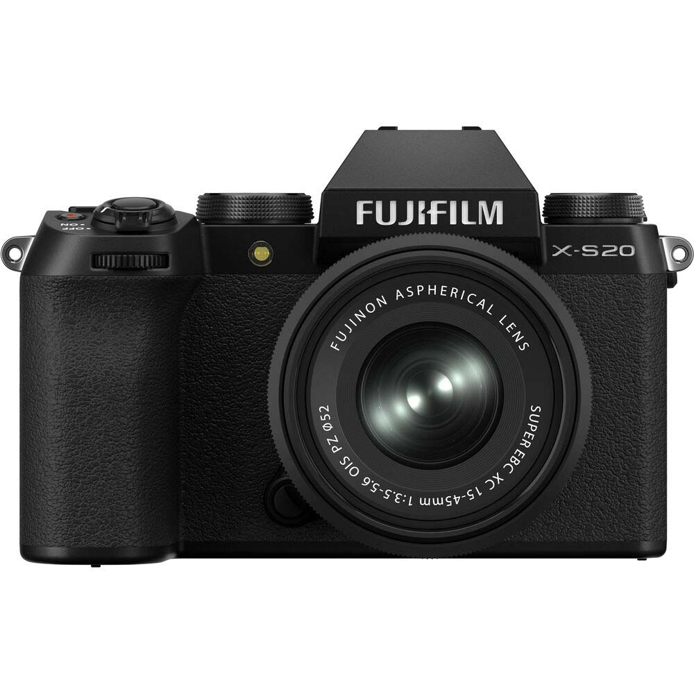 *FUJI X-S20 w/ XC 15-45 OIS PZ Lens Kit - Black