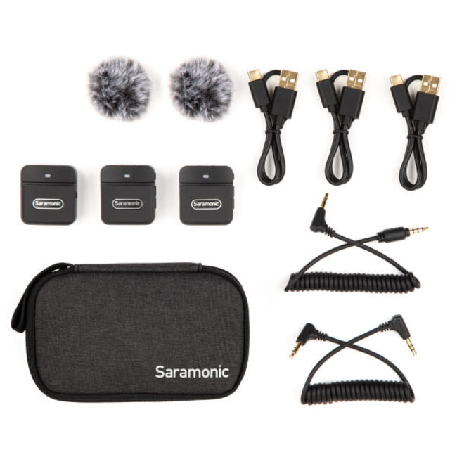Saramonic Blink 100 B2 TX+TX+RX 2-Person Clip-On Wireless System