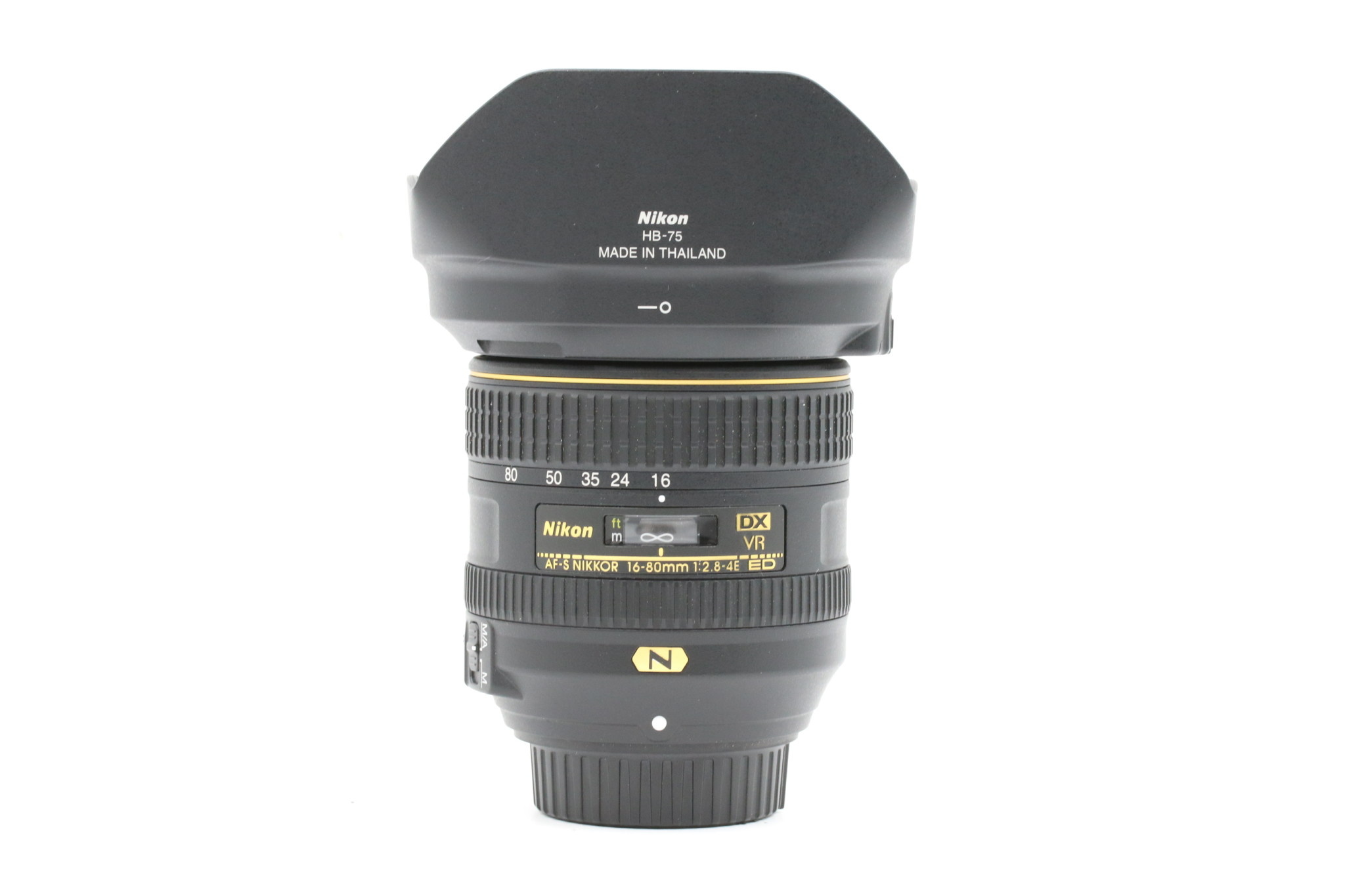 Nikon Preowned AF-S Nikkor DX 16-80mm F2.8-4E VR ED Lens