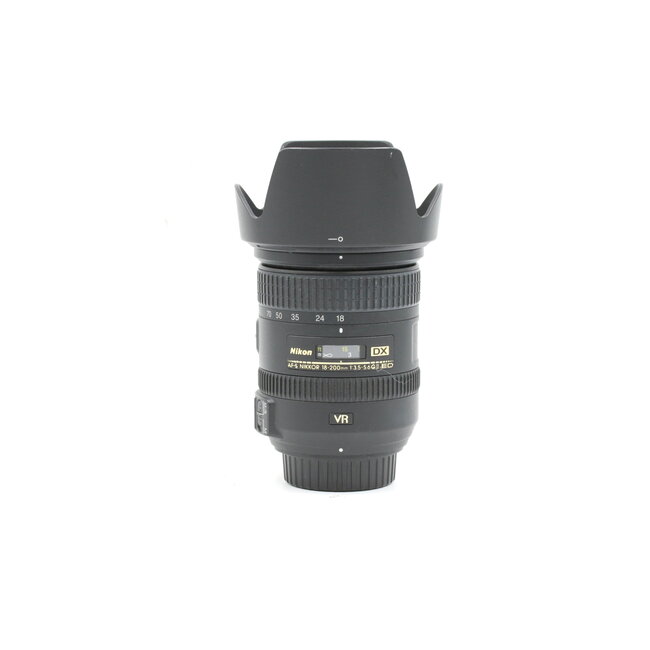 Nikon Preowned Nikkor DX AF-S 18-200mm F3.5-5.6GII Lens - Very Good
