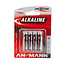 Ansmann Redline AAA Alkaline Battery 4-Pack