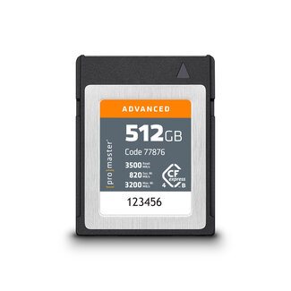 Promaster CFexpress 4.0 Type B 512GB Advanced Memory Card