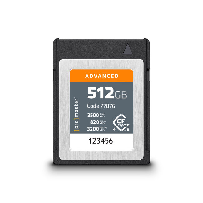 CFexpress 4.0 Type B 512GB Advanced Memory Card