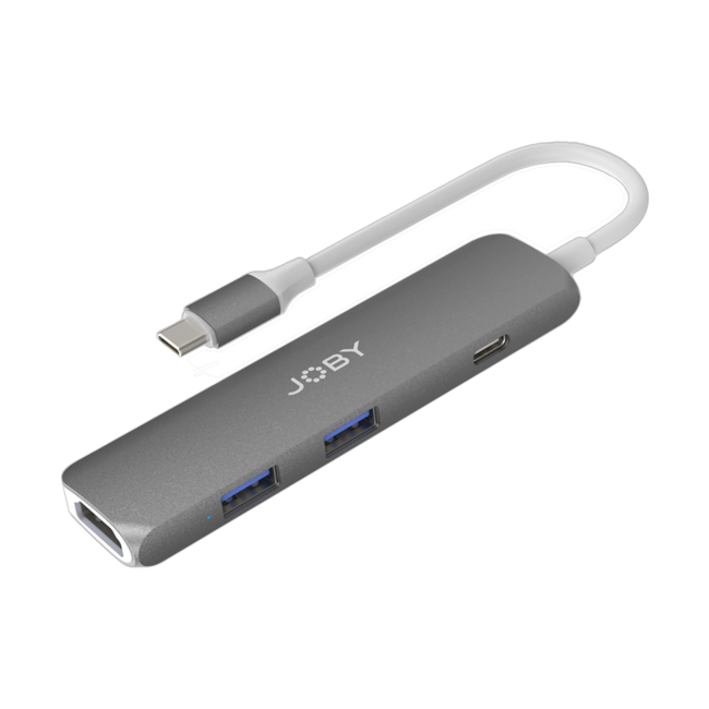 USB-C Hub (4K HDMI, 2xUSB-A, PD)