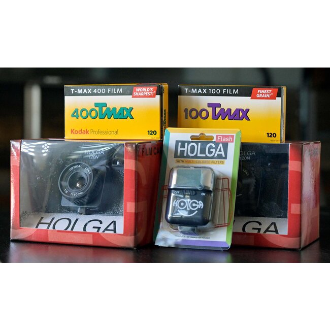 Holga 120N Film Camera Bundle