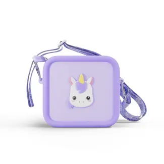 Kidamento Kidamento -  Unicorn Silicone Bag, Purple