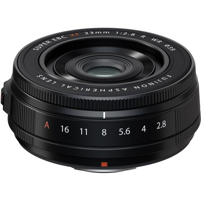 Fujifilm Fujinon XF23mm F2.8 R WR Lens, Black