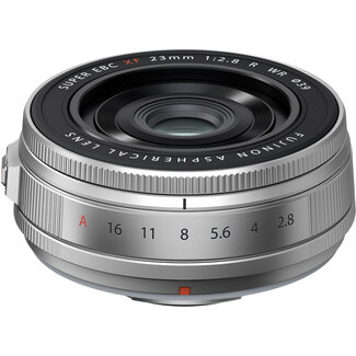 Fujifilm Fujifilm Fujinon XF23mm F2.8 R WR Lens, Silver