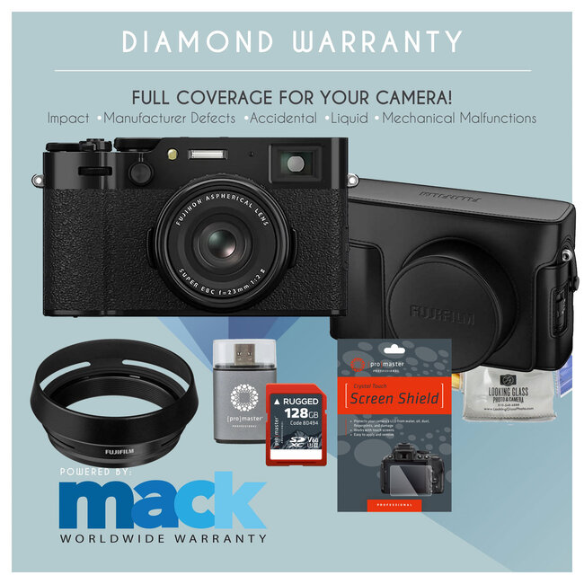 Fujifilm X100VI - Crystal Diamond+ OUTFIT - Black