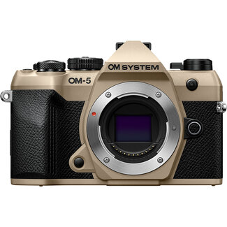 OM SYSTEM | Olympus OM SYSTEM OM-5 Mark II Camera Body, Sand Beige