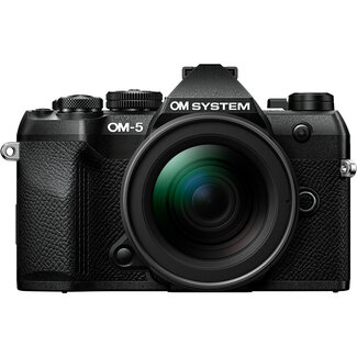 OM SYSTEM | Olympus OM SYSTEM OM-5 Mark II with M.ZUIKO 12-45mm F4.0 PRO Lens Kit, Black