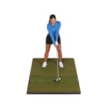 Fiberbuilt Grass Series Studio Golf Mat - Single Hitting - 7'x4'