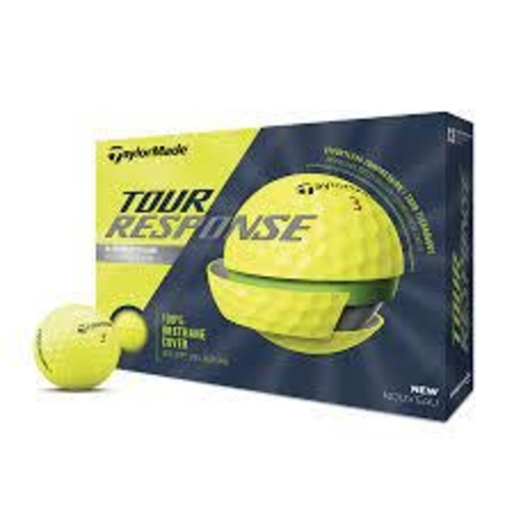 TAYLORMADE Taylormade Tour Response Ball Dozen Yellow