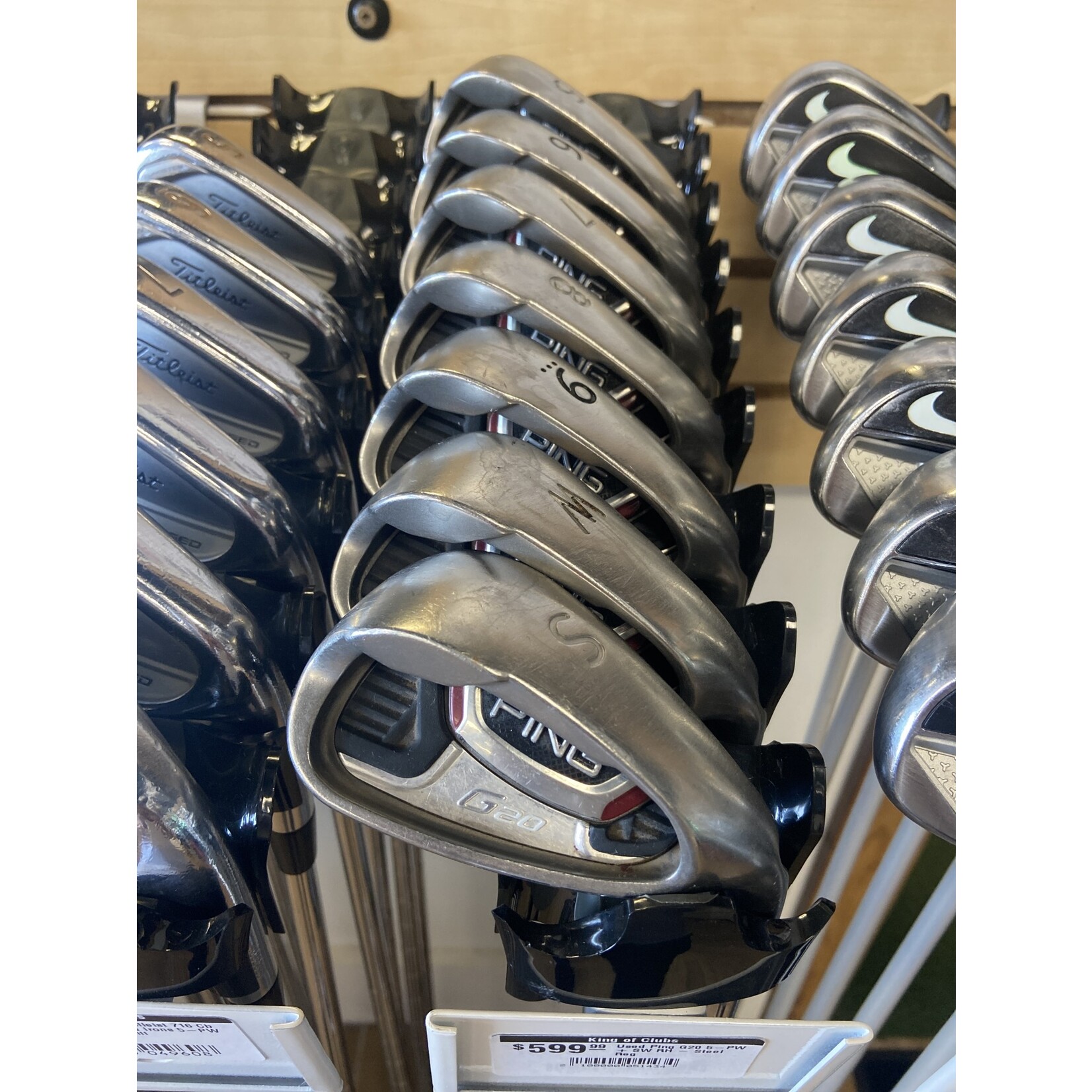 PING Used Ping G20 5-PW + SW RH - Steel Reg