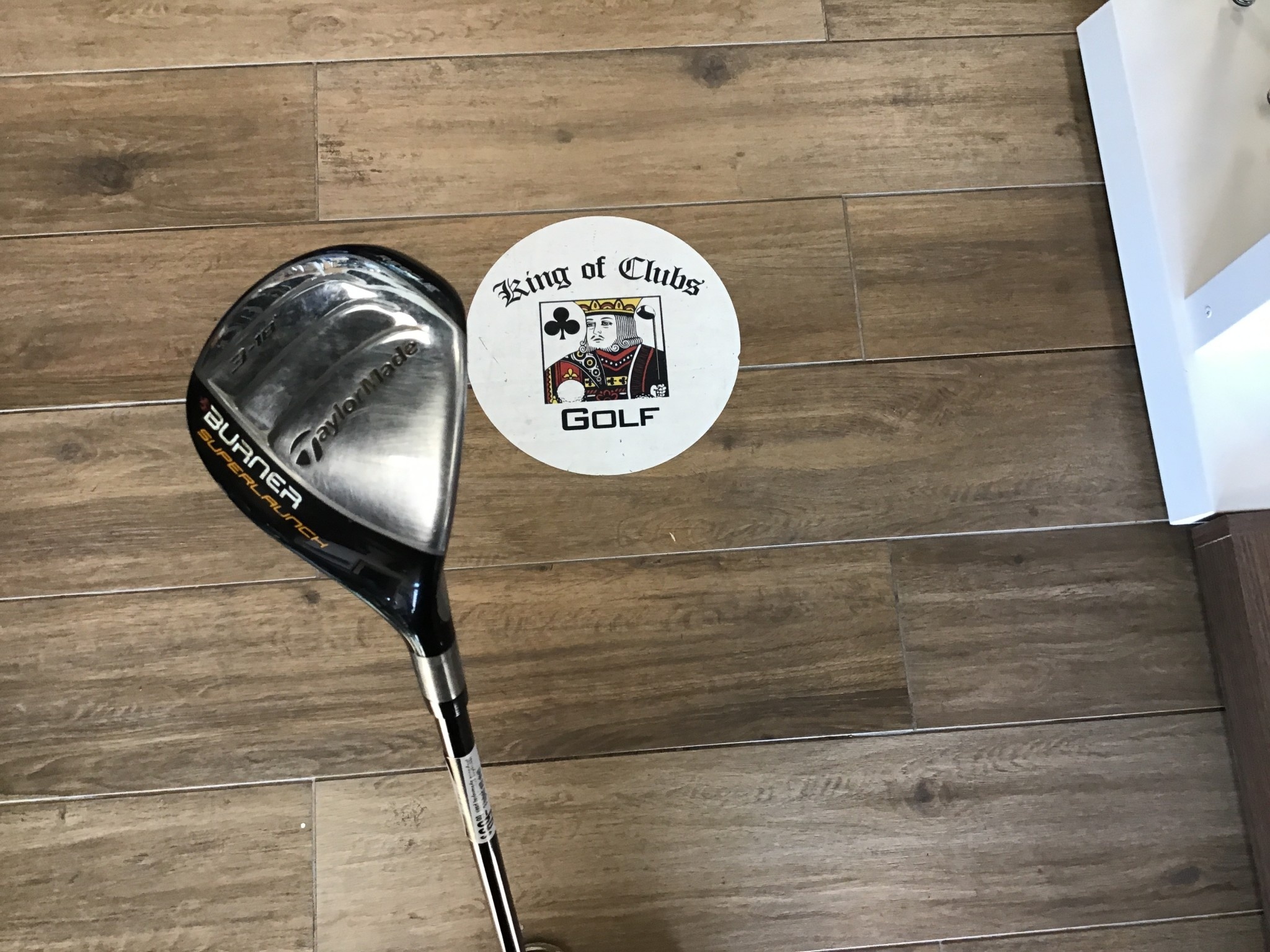 Used Taylormade Superfast 3 Hybrid Stiff Shaft King of Clubs PEI