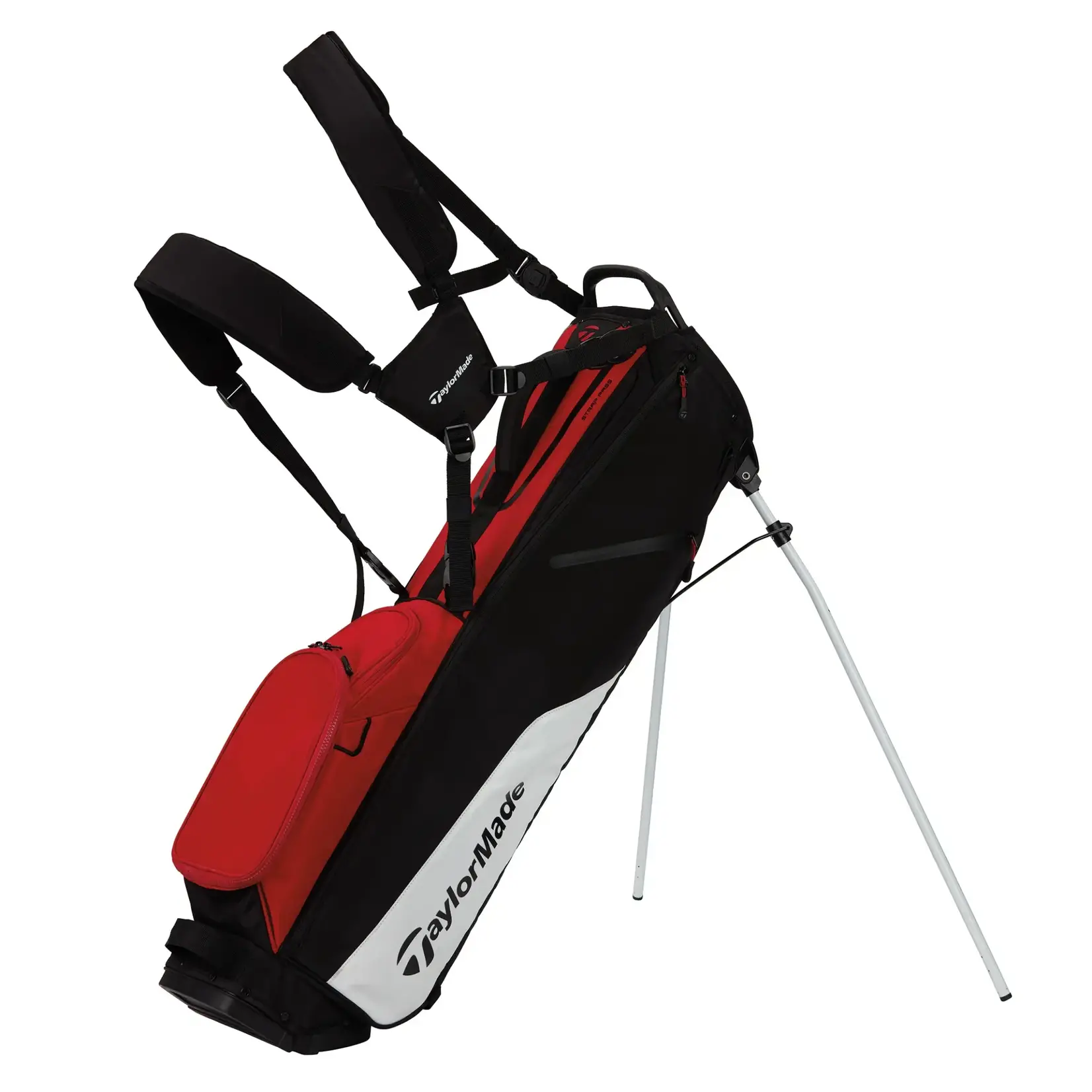 TAYLORMADE FLEXTECH CROSSOVER STAND BAG RED/WHITE