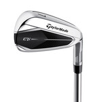 TAYLOR MADE Taylormade Qi10 Irons 5-PW+AW+SW LH Stiff Steel