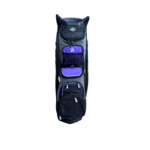 GOLIATH Black/Purple Jazz Cart Bag