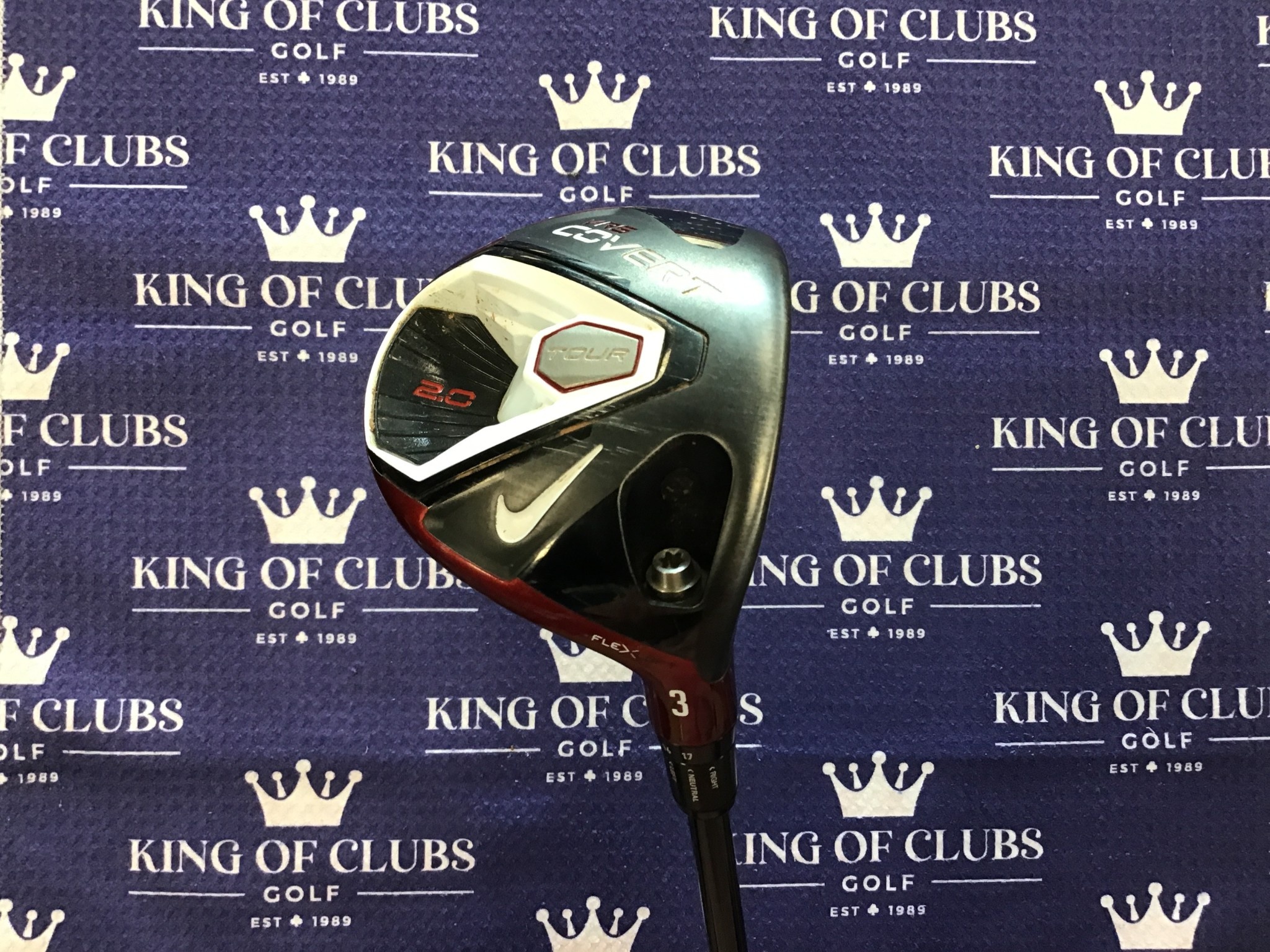 NIKE Used Nike RH VRS Covert 3 Wood Stiff King of Clubs PEI Golf Shop