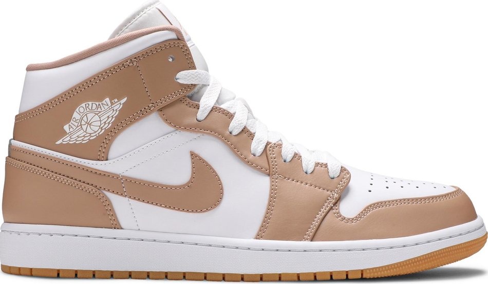 aj1 mid tan gum