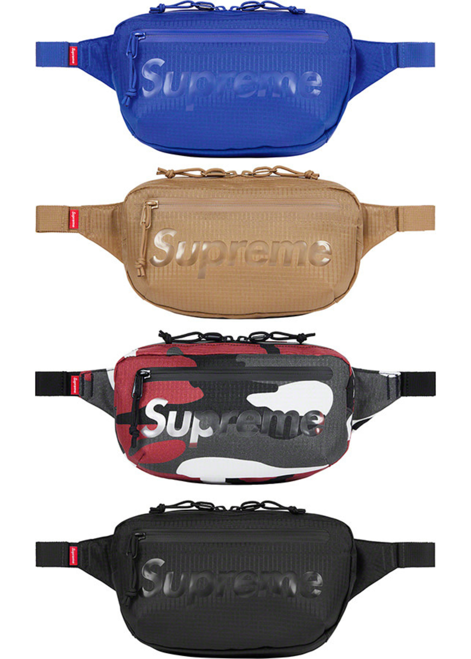 Supreme Waist Bag (SS21) - Blue Waist Bags, Bags - WSPME60121
