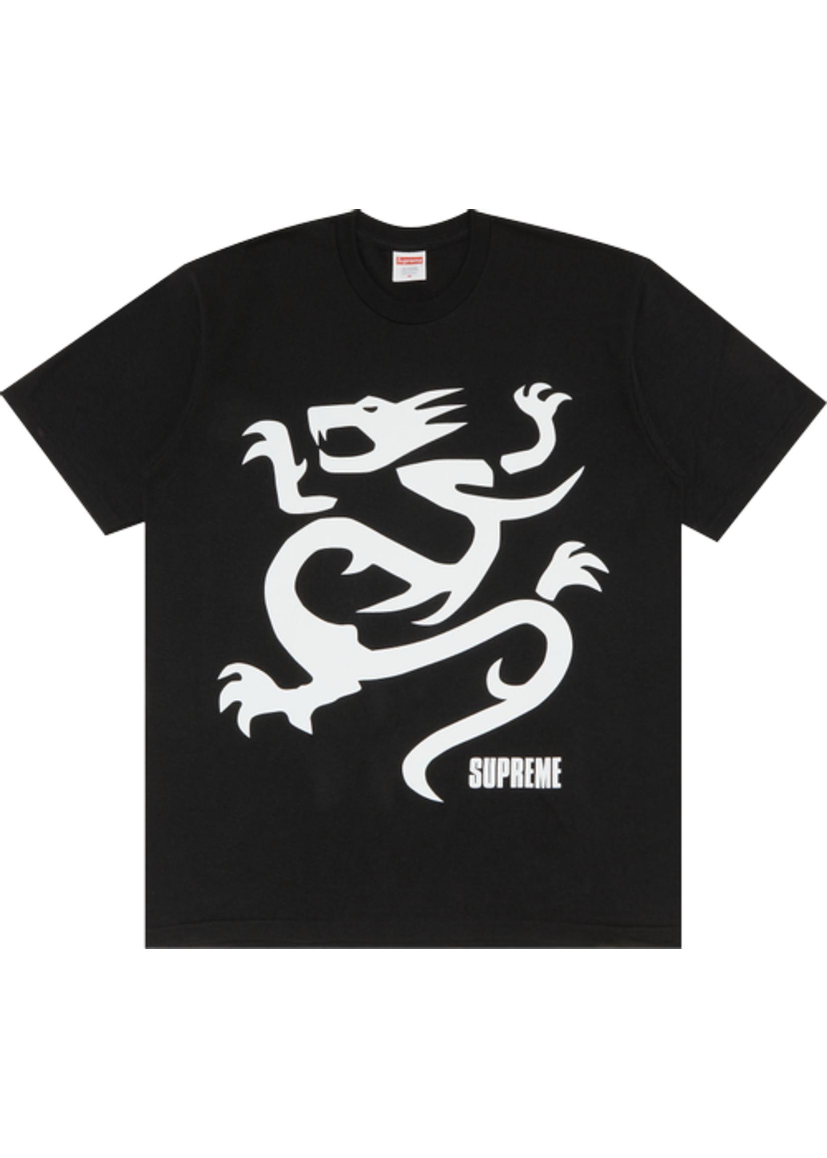 Supreme Mobb Deep Dragon white T-shirt in Red