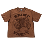 Saint Vanity Saint Vanity Griffin Tee Brown