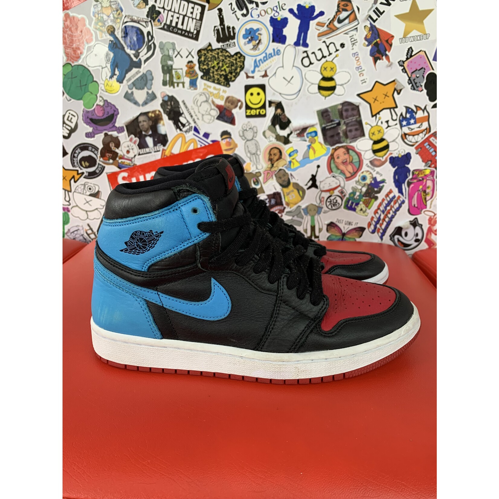 Air Jordan Used Jordan 1 Retro High Retro NC to CHI (Rep. Box)