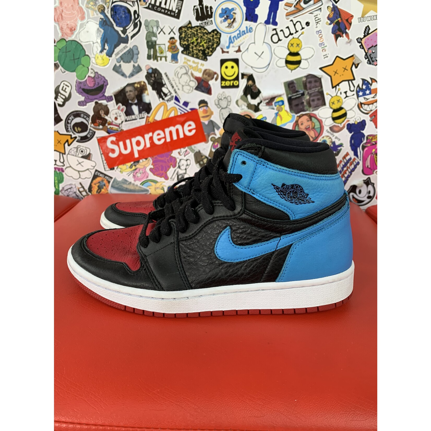 Air Jordan Used Jordan 1 Retro High Retro NC to CHI (Rep. Box)