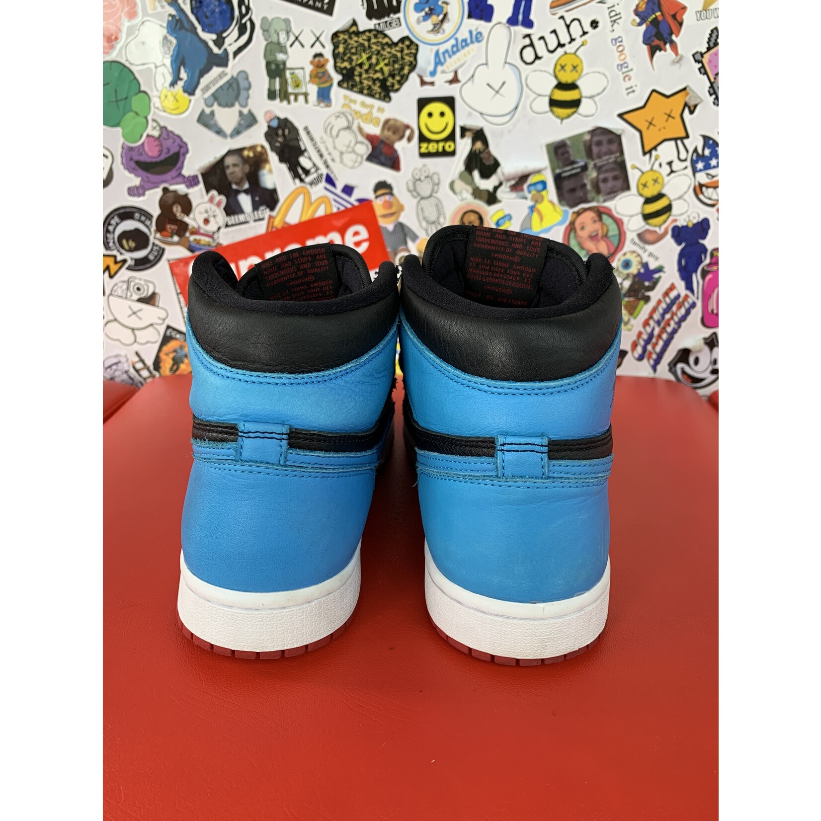 Air Jordan Used Jordan 1 Retro High Retro NC to CHI (Rep. Box)