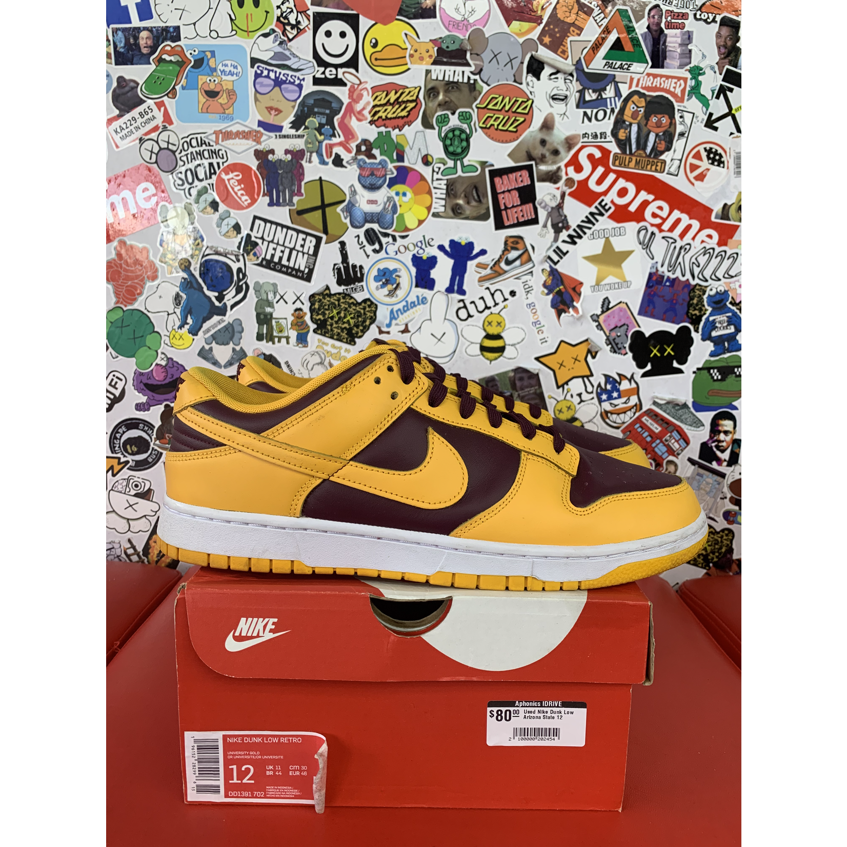 Nike Used Nike Dunk Low Arizona State