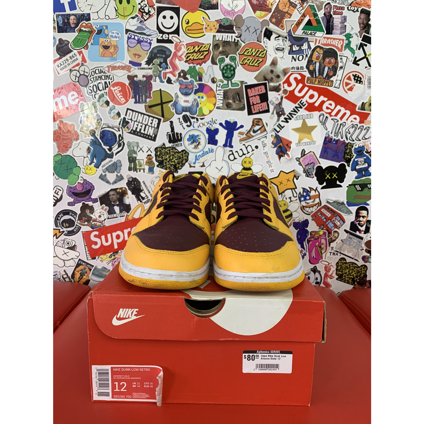 Nike Used Nike Dunk Low Arizona State