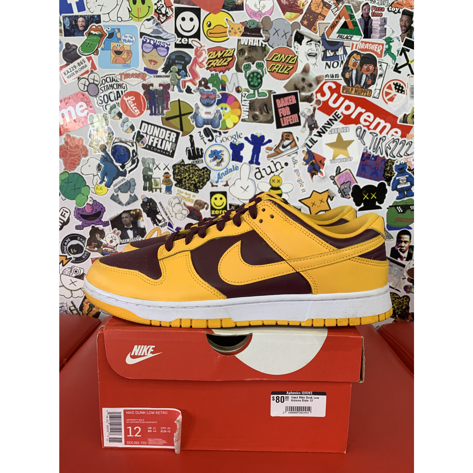 Nike Used Nike Dunk Low Arizona State