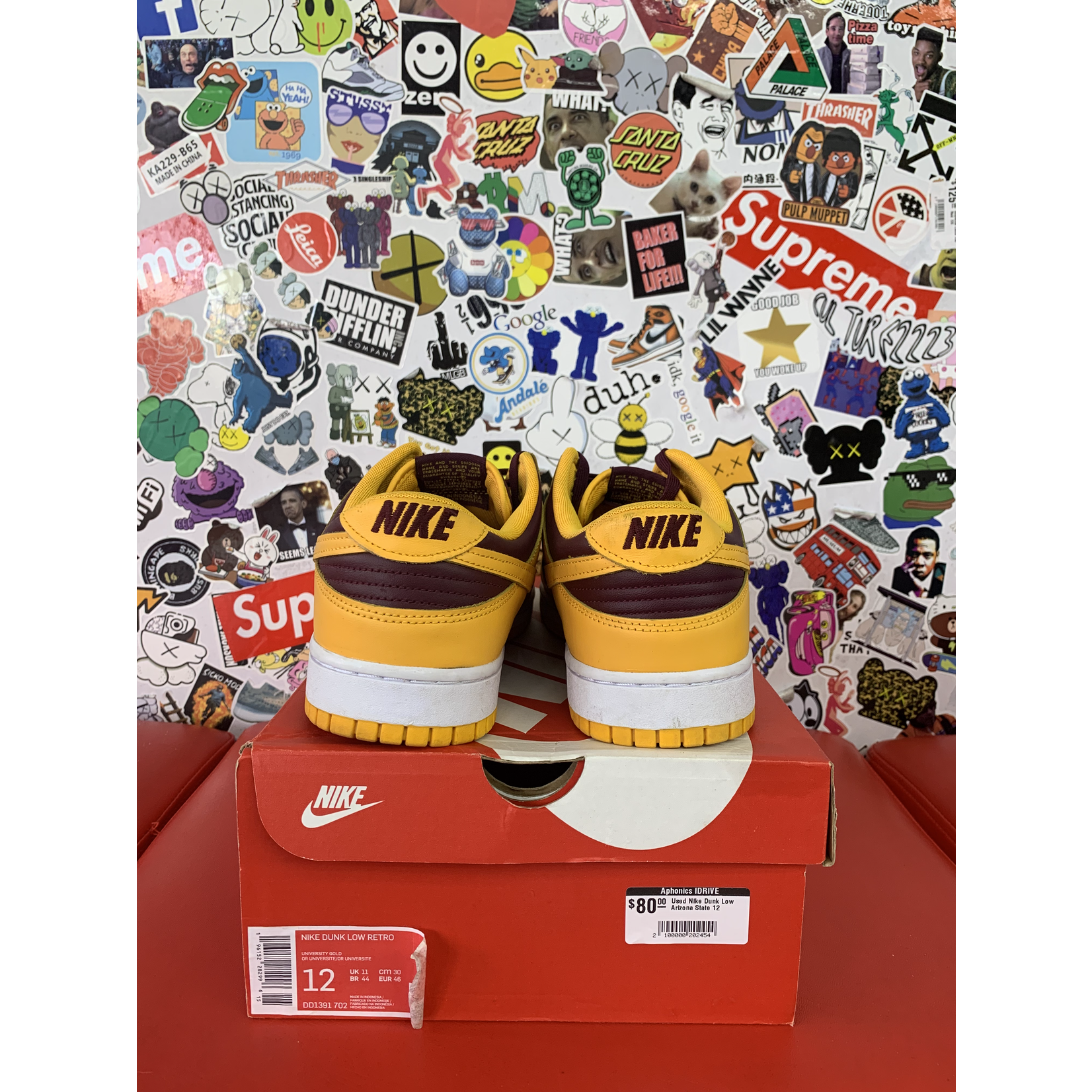 Nike Used Nike Dunk Low Arizona State