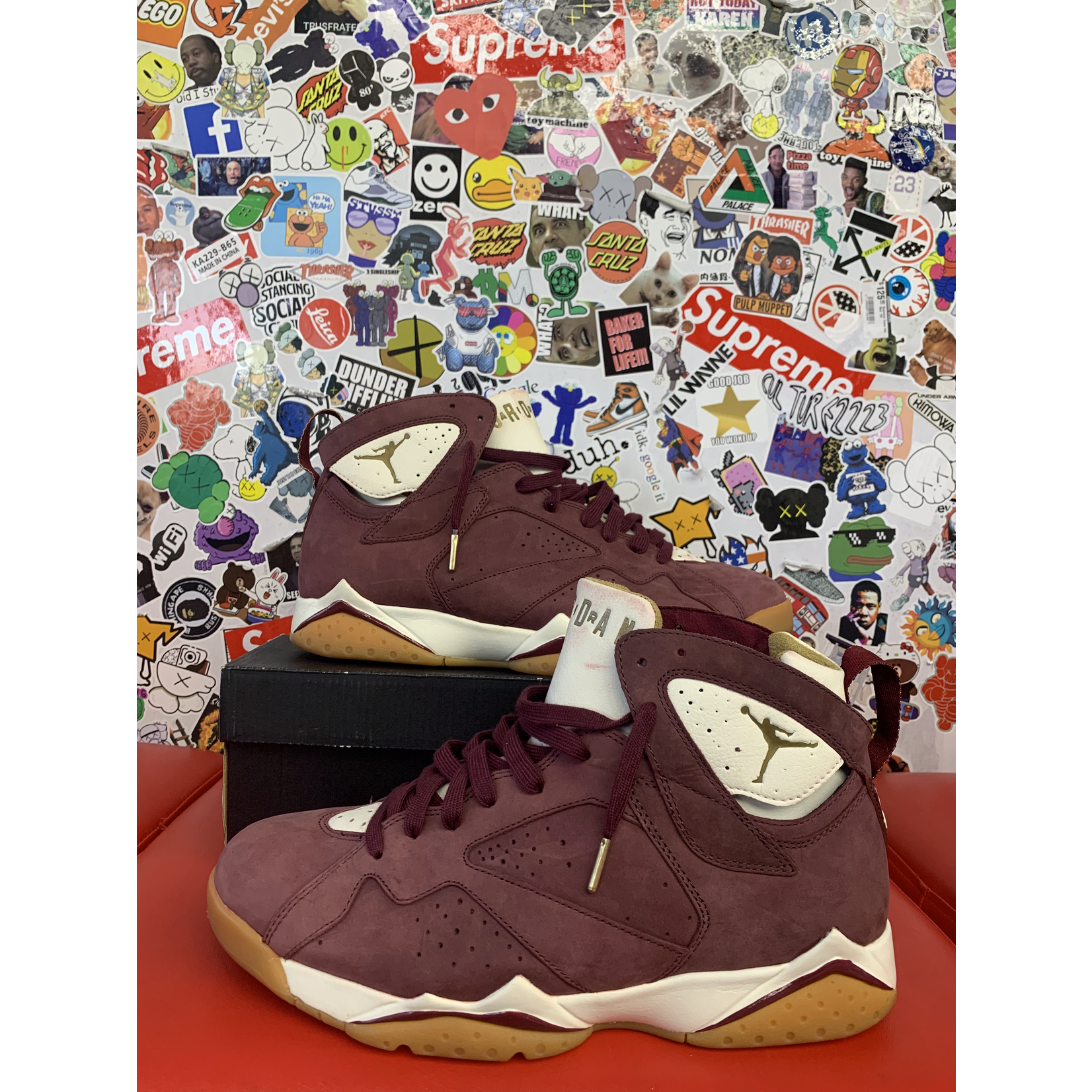 Air Jordan Used Jordan 7 Retro Champion Pack Cigar