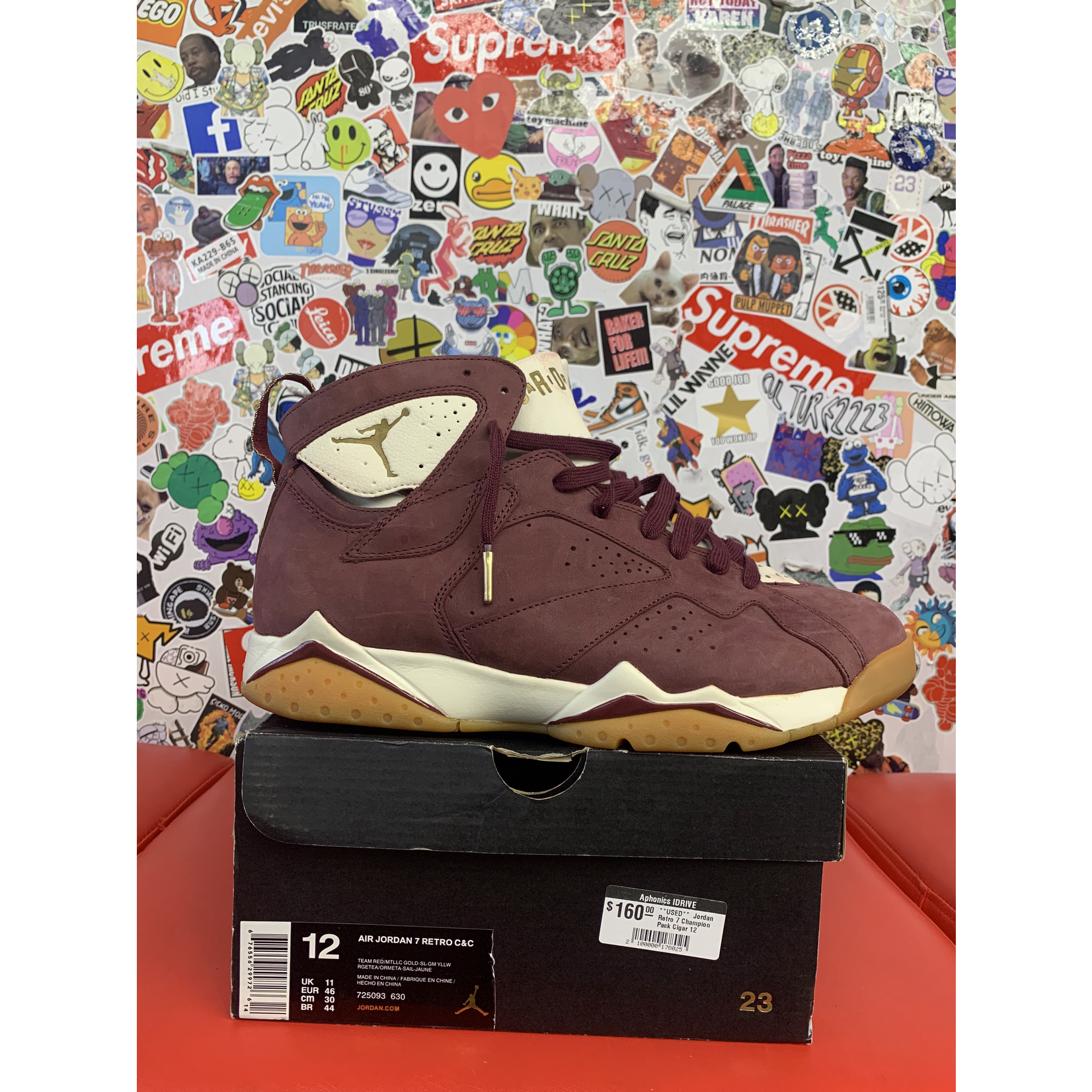 Air Jordan Used Jordan 7 Retro Champion Pack Cigar