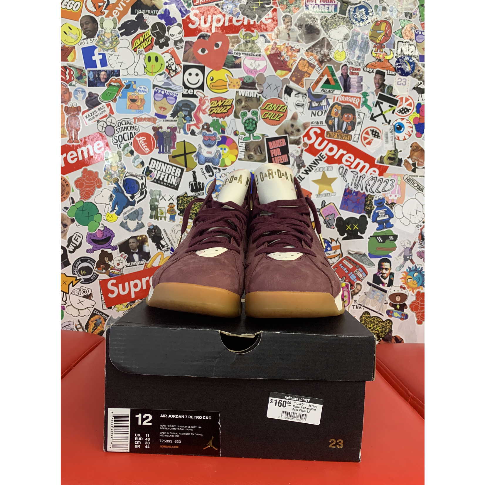 Air Jordan Used Jordan 7 Retro Champion Pack Cigar