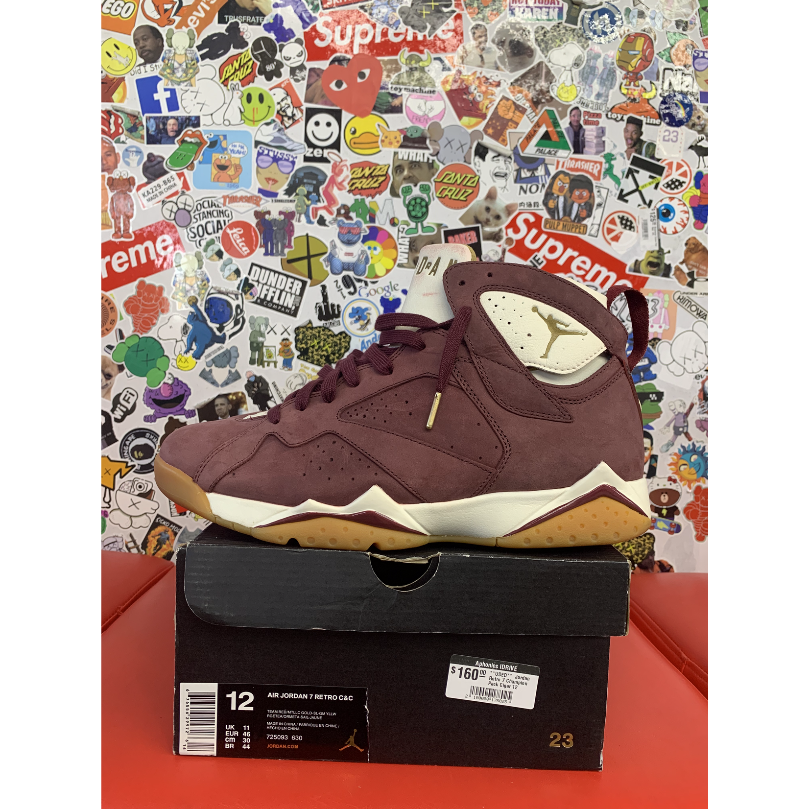 Air Jordan Used Jordan 7 Retro Champion Pack Cigar