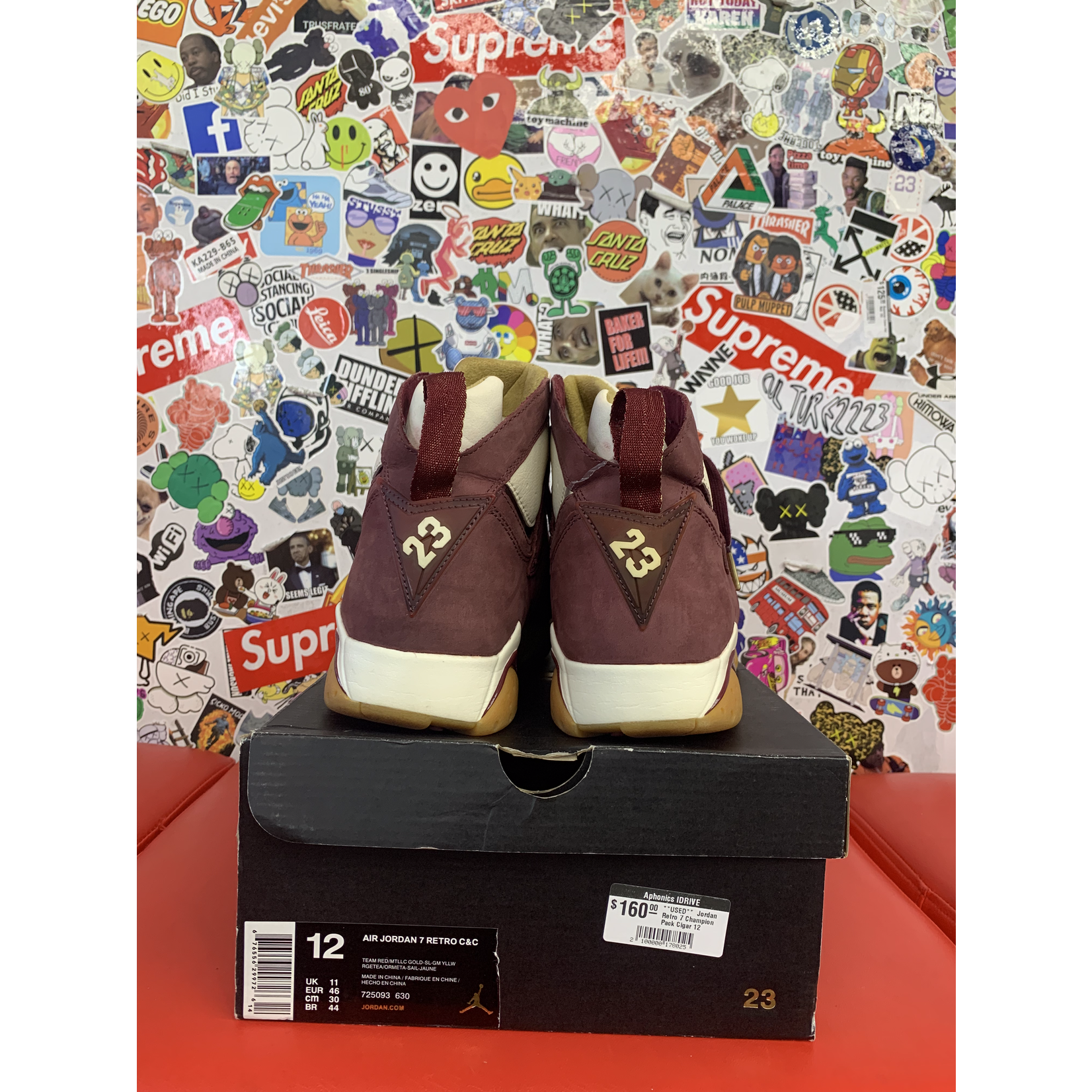 Air Jordan Used Jordan 7 Retro Champion Pack Cigar