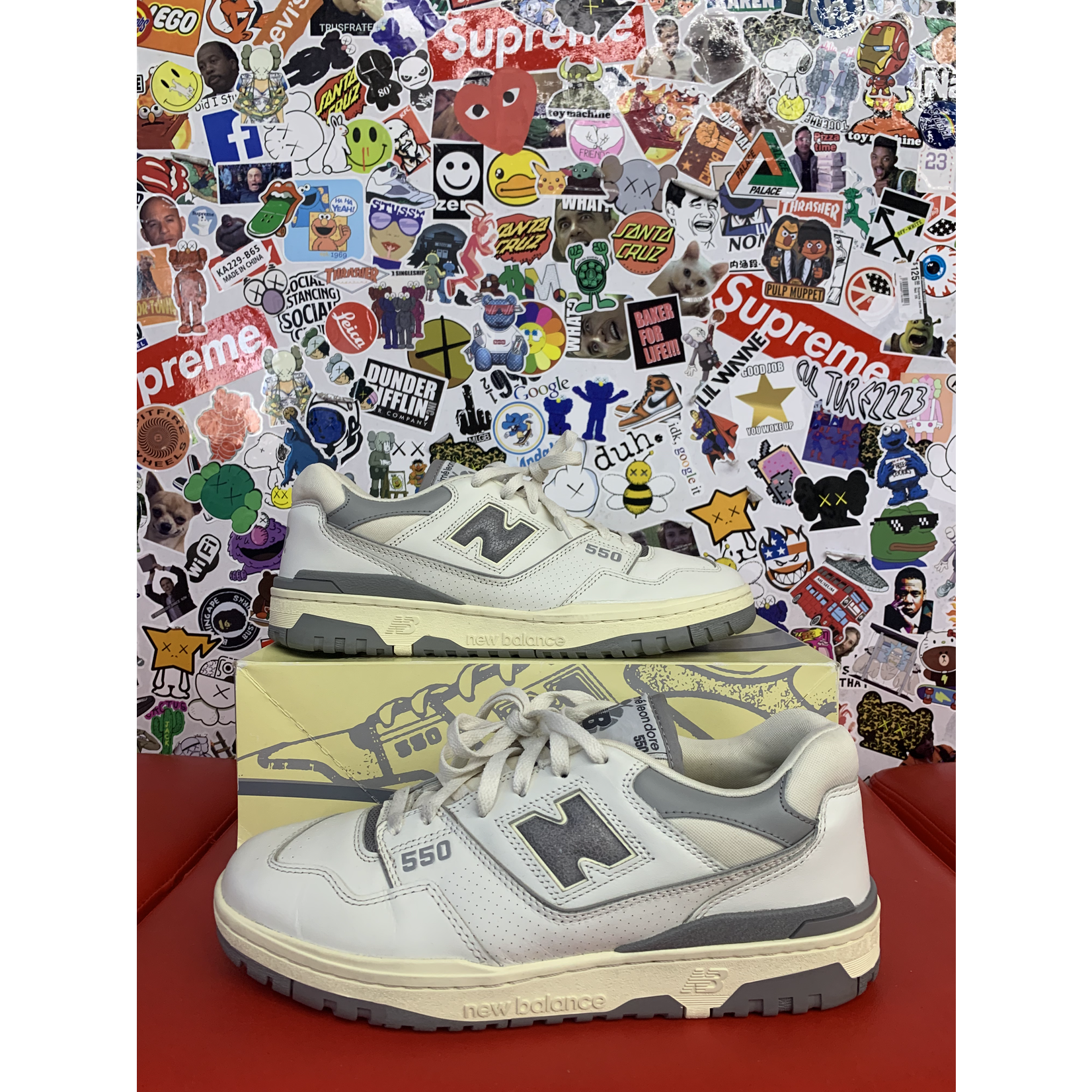 Used New Balance 550 Aime Leon Dore Grey