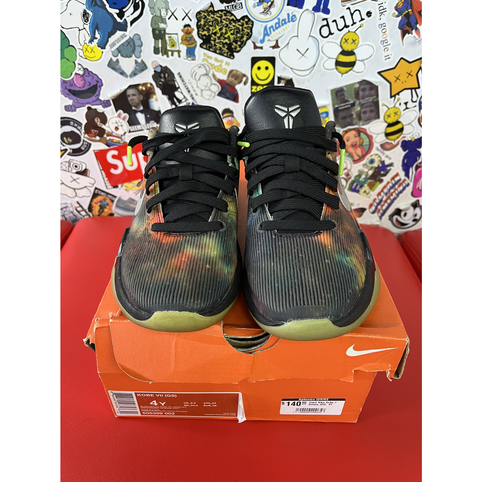 Nike Used Nike Kobe 7 Galaxy (GS)