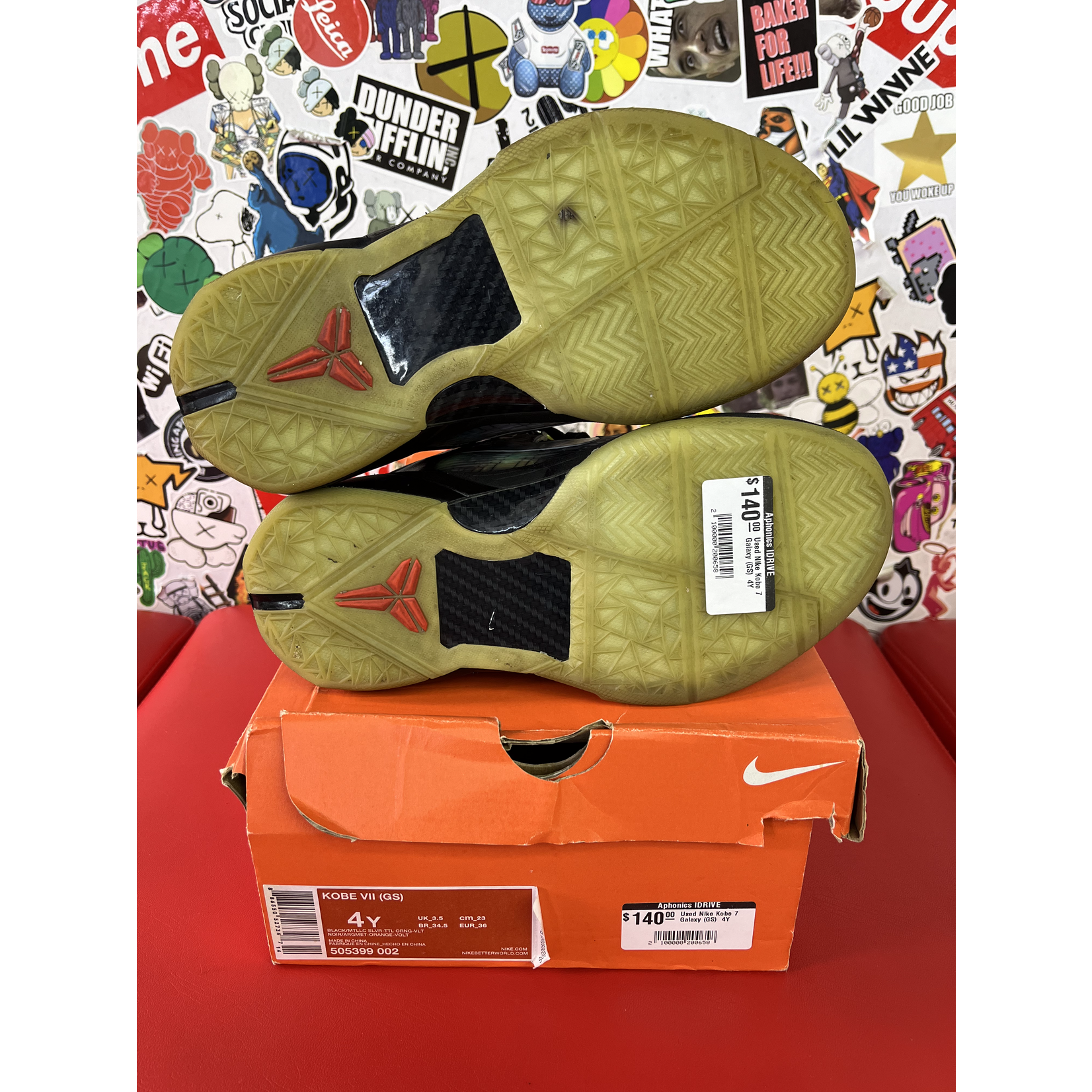 Nike Used Nike Kobe 7 Galaxy (GS)