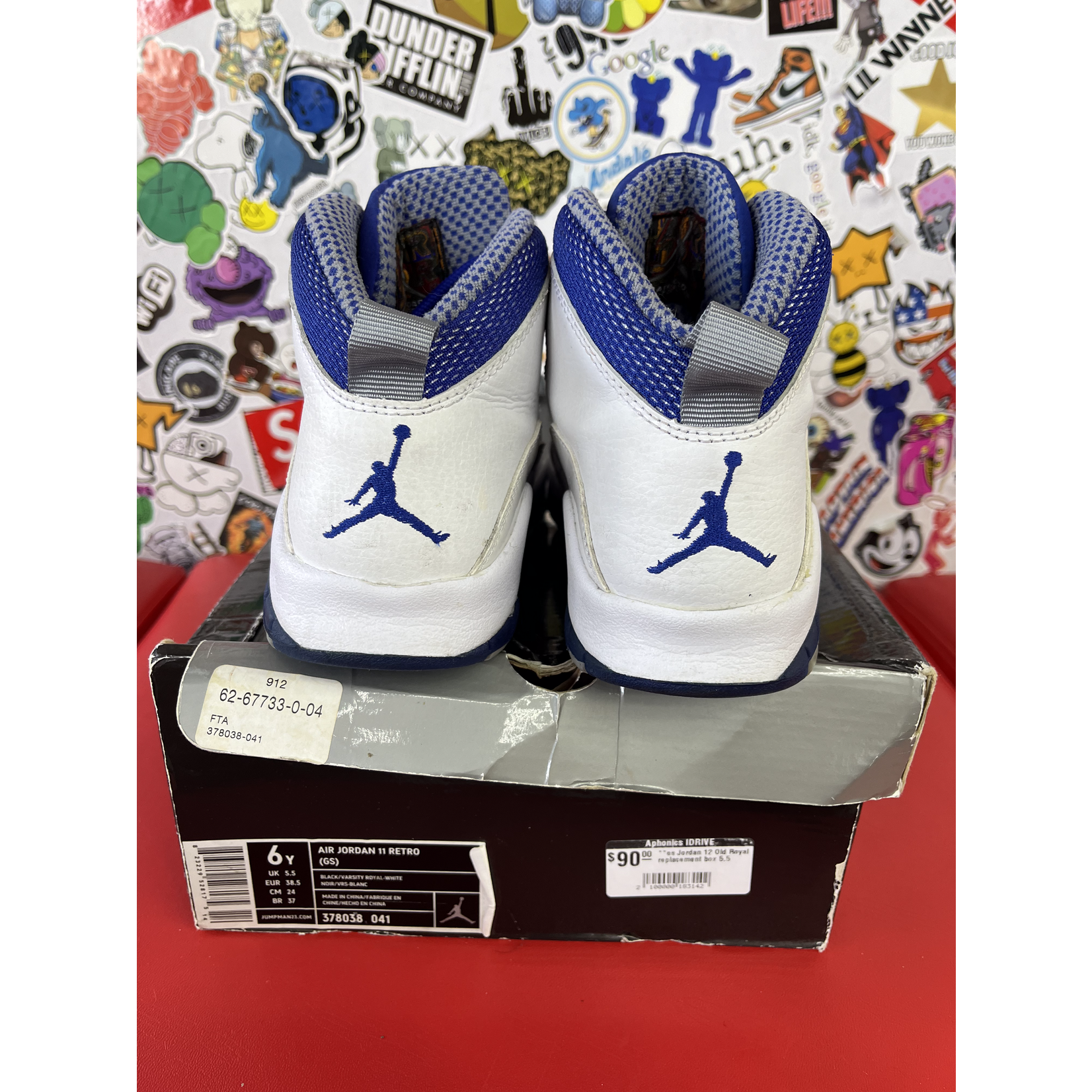 Air Jordan Used Jordan 12 Retro Old Royal replacement box