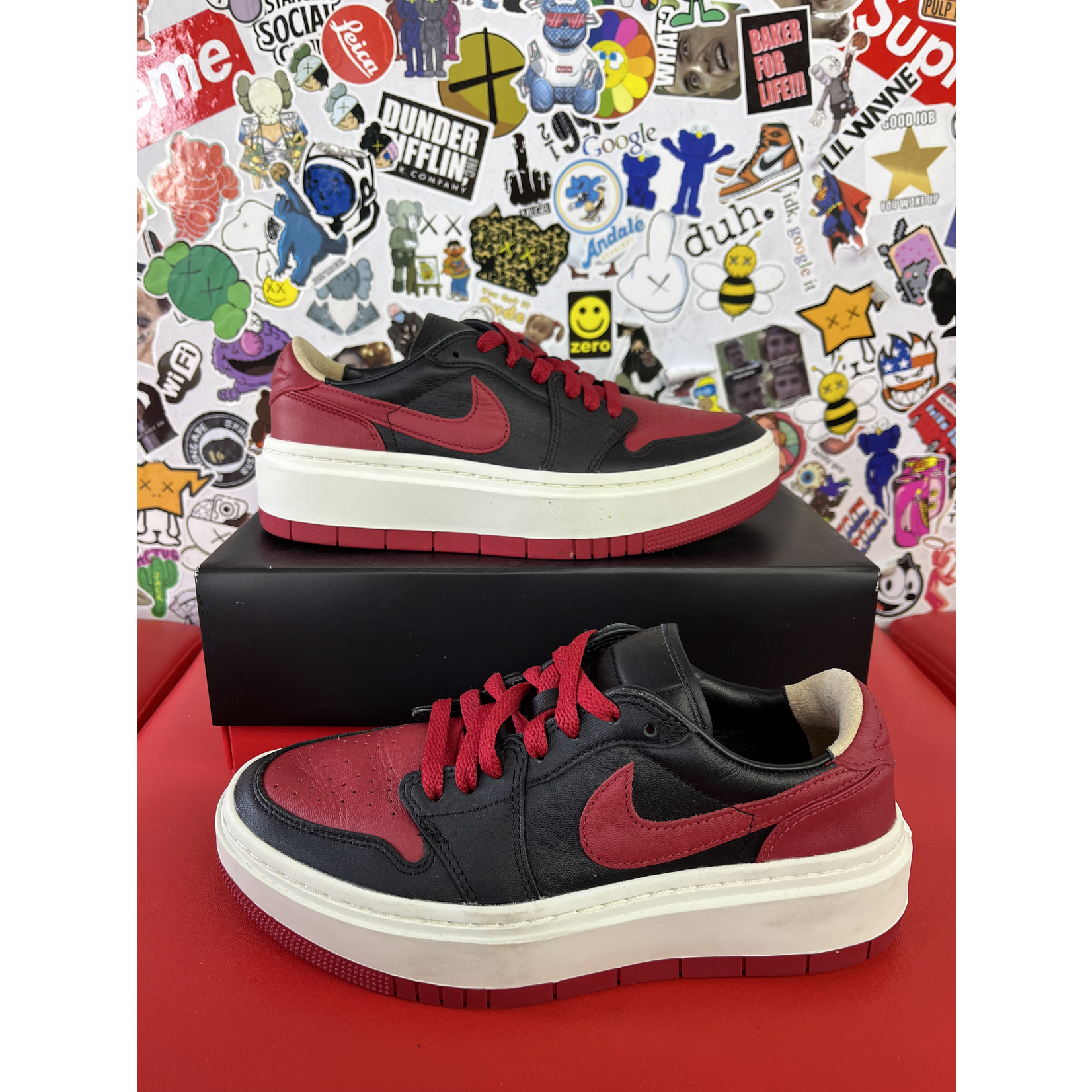 Air Jordan Used Jordan 1 Retro Low elevate Bred (W)
