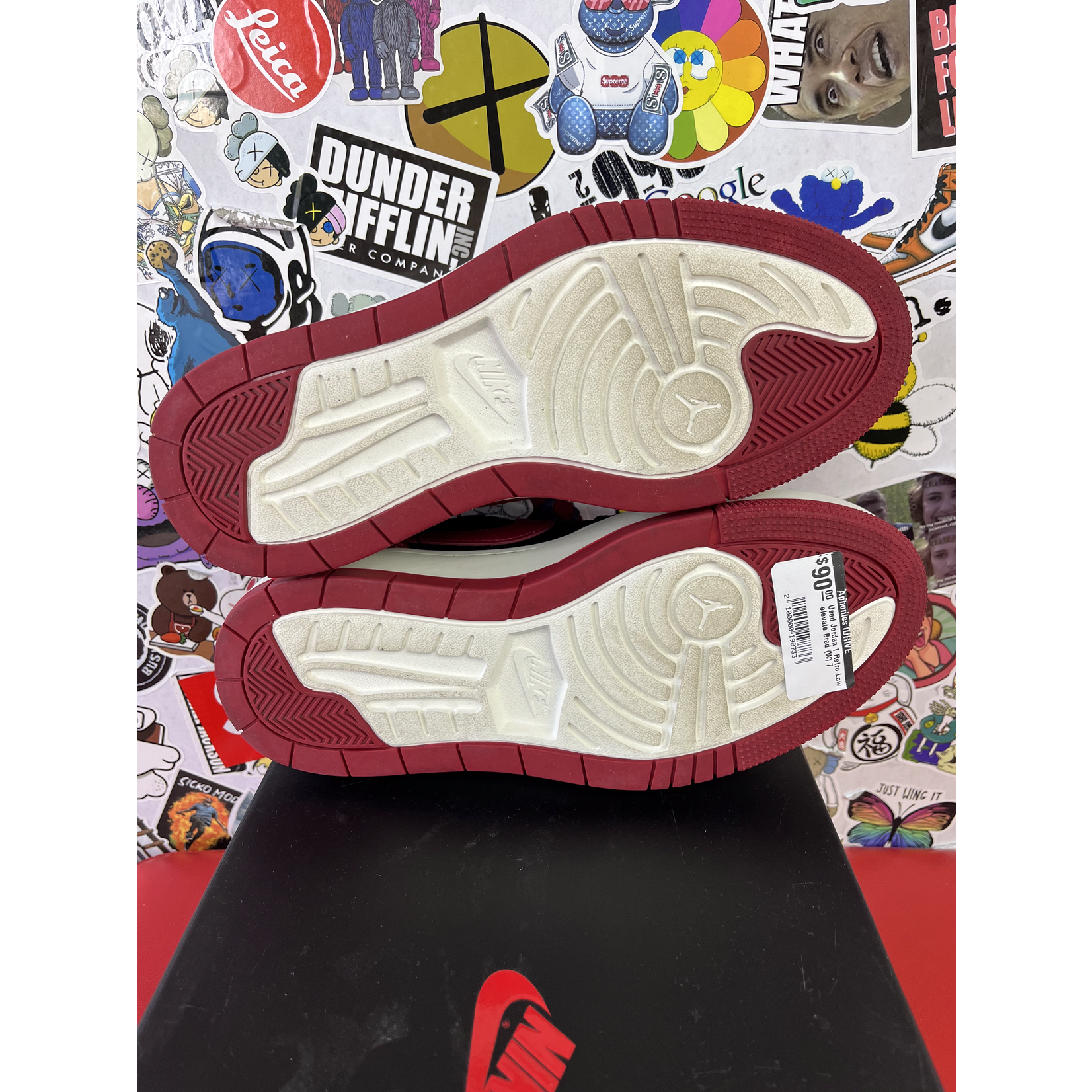 Air Jordan Used Jordan 1 Retro Low elevate Bred (W)