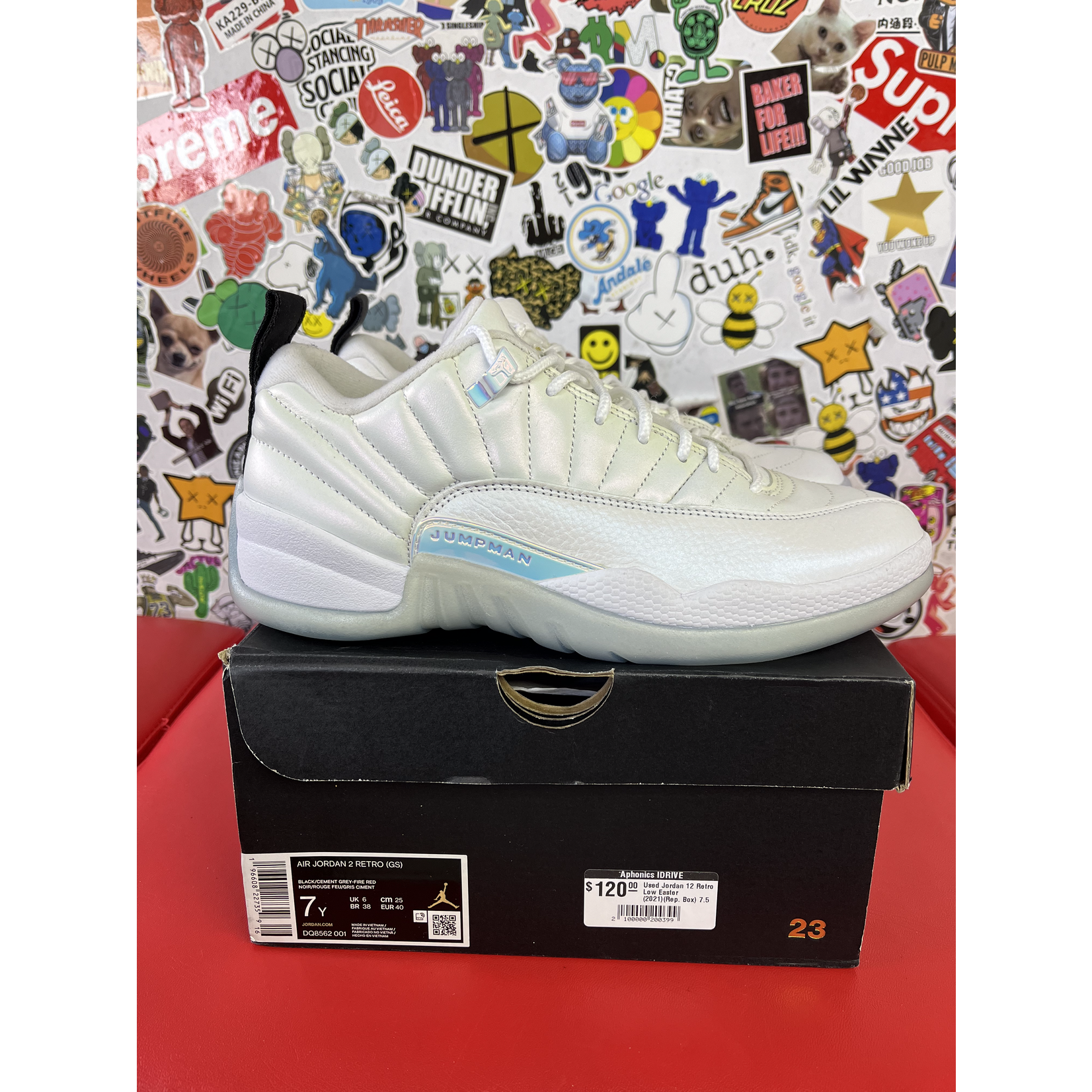 Air Jordan Used Jordan 12 Retro Low Easter (2021)(Rep. Box)